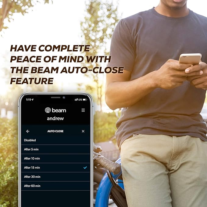 The beamUP V2B Wifi Garage Door Opener Adapter, Compatible with Alexa, Google Assistant, IFTTT, or Any Other Integration, No Annual Subscription Required, Smart Garage Door Opener, White - Image 2